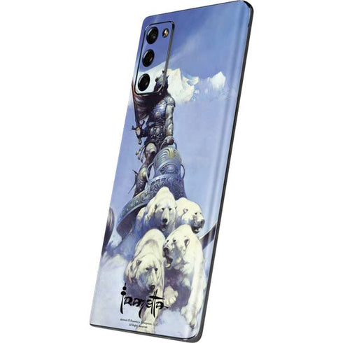 Frazetta Sliver Warrior Galaxy Note20 5G Skin