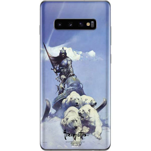 Frazetta Sliver Warrior Galaxy S10 Plus Skin