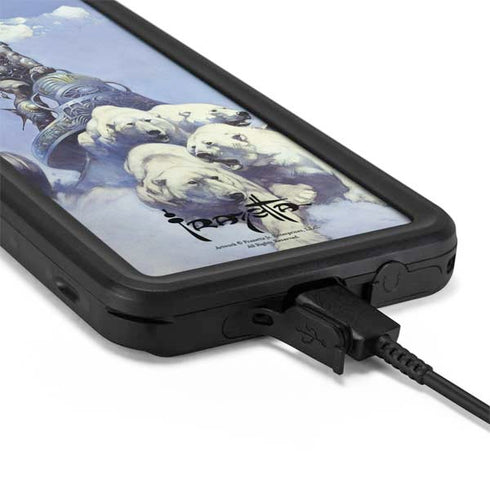 Frazetta Sliver Warrior Galaxy S20 Plus Waterproof Case