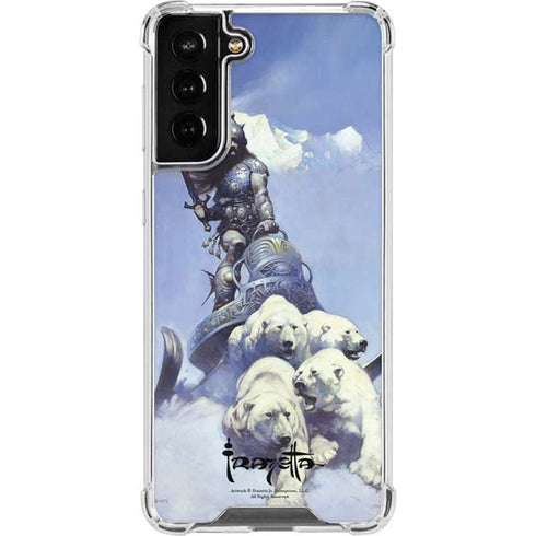 Frazetta Sliver Warrior Galaxy S22 Plus Clear Case