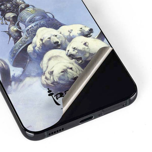 Frazetta Sliver Warrior Galaxy S22 Skin