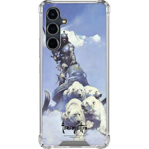 Sliver Warrior by Frazetta Galaxy S23 FE Clear Case