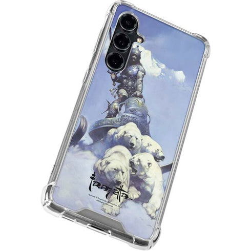 Sliver Warrior by Frazetta Galaxy S23 FE Clear Case