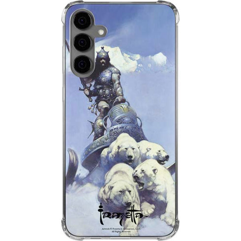 Sliver Warrior by Frazetta Galaxy S24 Plus Clear Case