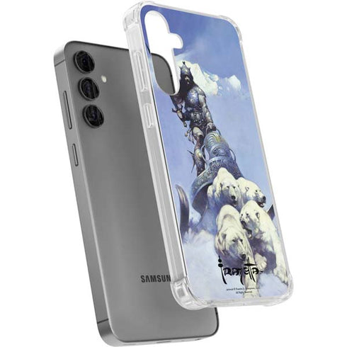 Sliver Warrior by Frazetta Galaxy S24 Plus Clear Case