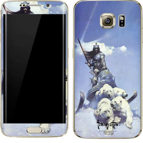 Frazetta Sliver Warrior Galaxy S7 Edge Skin
