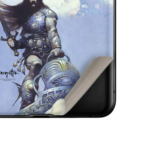 Frazetta Sliver Warrior Galaxy Z Flip Skin