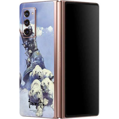 Frazetta Sliver Warrior Galaxy Z Fold2 5G Skin