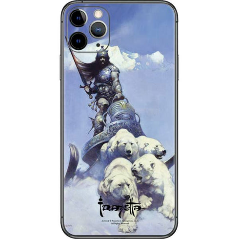 Frazetta Sliver Warrior iPhone 11 Pro Max Skin