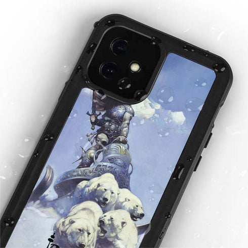 Frazetta Sliver Warrior iPhone 12 Waterproof Case
