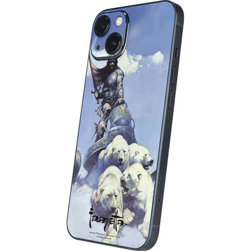 Sliver Warrior by Frazetta iPhone 15 Plus Skin