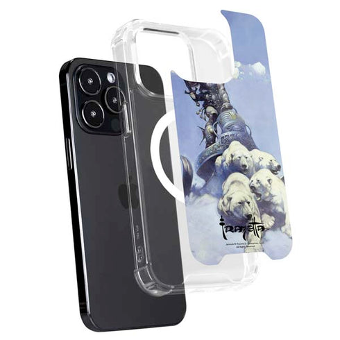 Sliver Warrior by Frazetta iPhone 15 Pro MagSafe Case