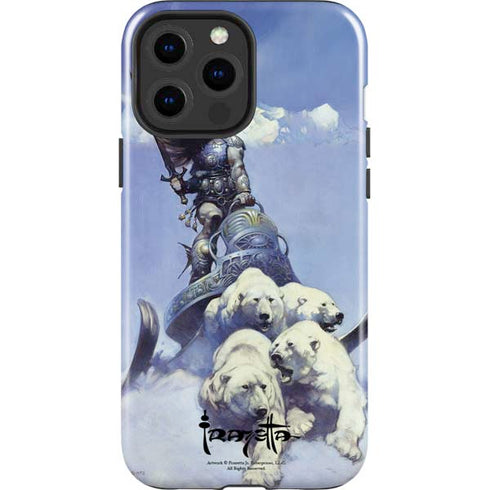Sliver Warrior by Frazetta iPhone 15 Pro Max Impact Case