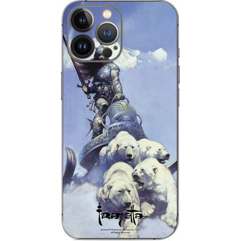Frazetta Sliver Warrior iPhone 14 Pro Max Skin