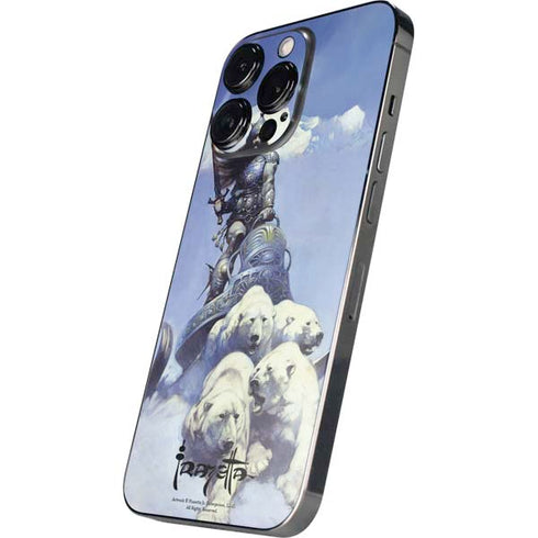 Frazetta Sliver Warrior iPhone 14 Pro Skin
