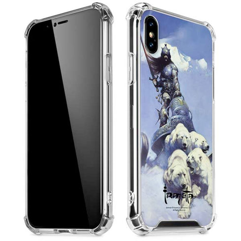 Sliver Warrior by Frazetta iPhone XS Max Clear Case