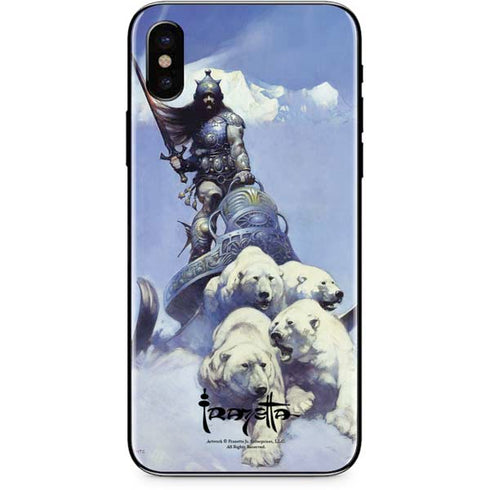 Frazetta Sliver Warrior iPhone XS Skin