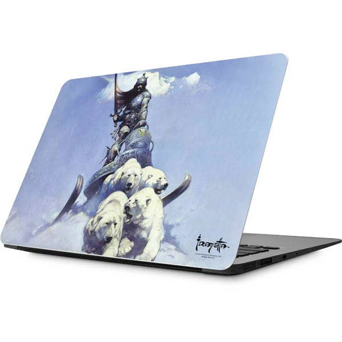 Frazetta Sliver Warrior Apple MacBook Skin