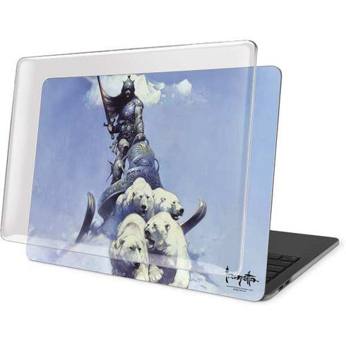 Frazetta Sliver Warrior MacBook Pro 16in (2019-20) Case plus Skin