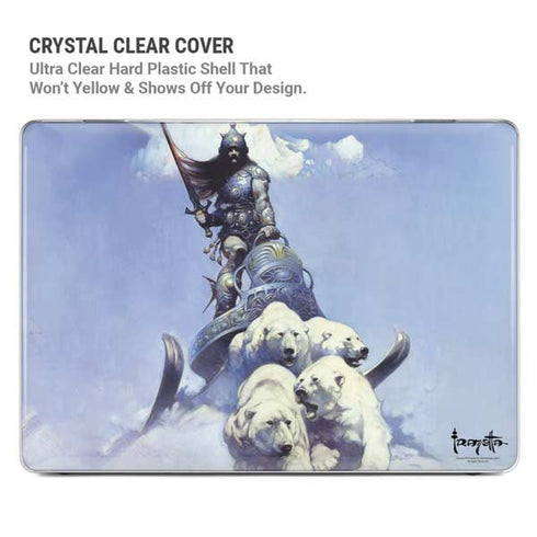 Sliver Warrior by Frazetta MacBook Pro 16in (2021-25) Case plus Skin