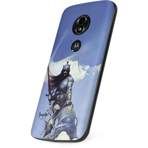 Frazetta Sliver Warrior Moto E5 Play Skin