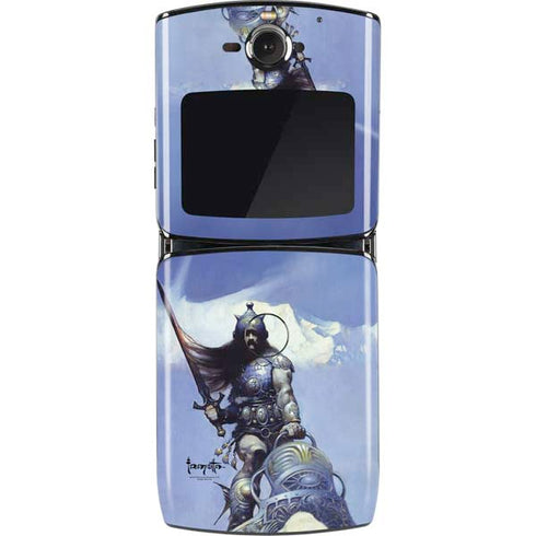 Frazetta Sliver Warrior Motorola RAZR Skin
