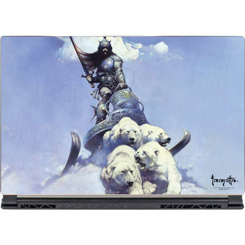 Frazetta Sliver Warrior MSI GS65 Stealth Laptop Skin