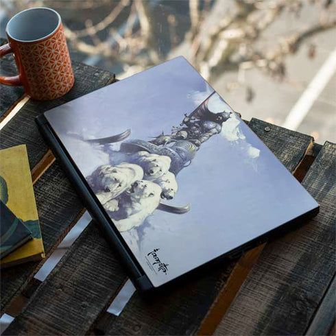 Frazetta Sliver Warrior MSI GS65 Stealth Laptop Skin