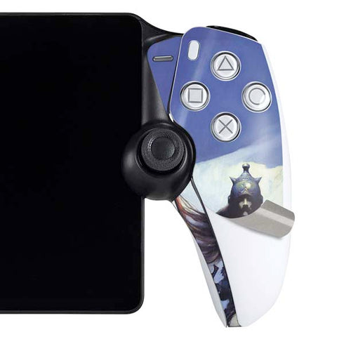 Sliver Warrior by Frazetta PlayStation Portal Remote Player Skin