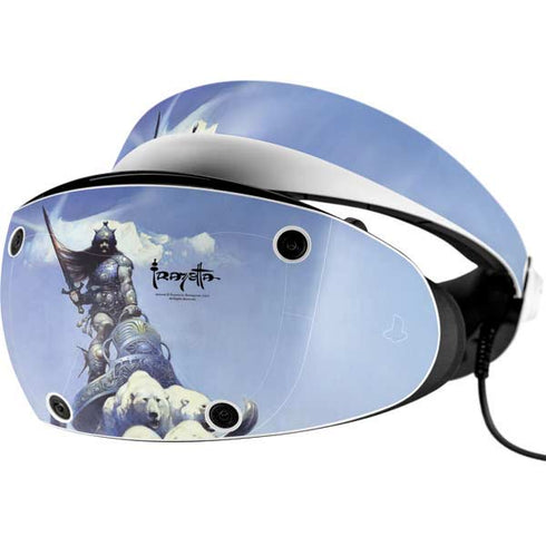 Frazetta Sliver Warrior PlayStation VR2 Skin