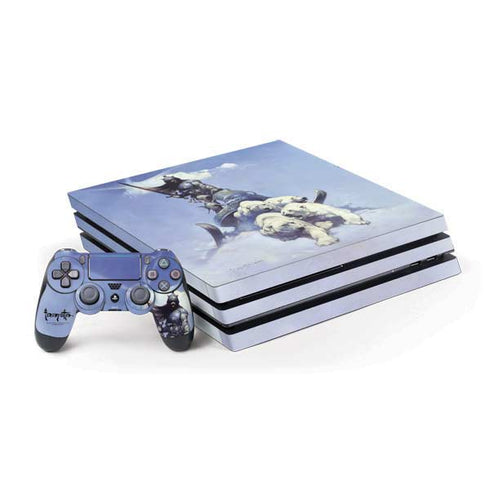 Frazetta Sliver Warrior PS4 Pro Bundle Skin