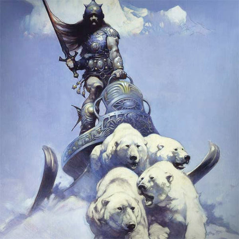 Frazetta Sliver Warrior Surface Book 2 15in Skin