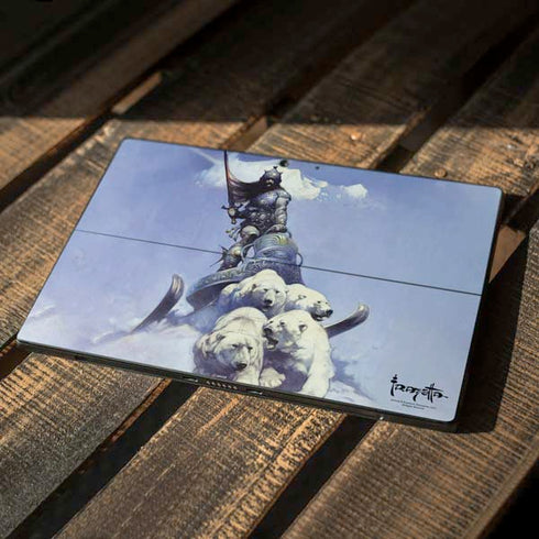 Frazetta Sliver Warrior Surface Pro 7 Skin