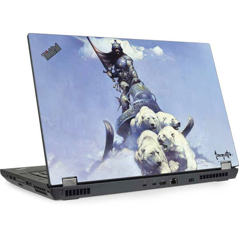 Frazetta Sliver Warrior Lenovo ThinkPad Skin