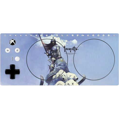 Frazetta Sliver Warrior Xbox Adaptive Controller Skin