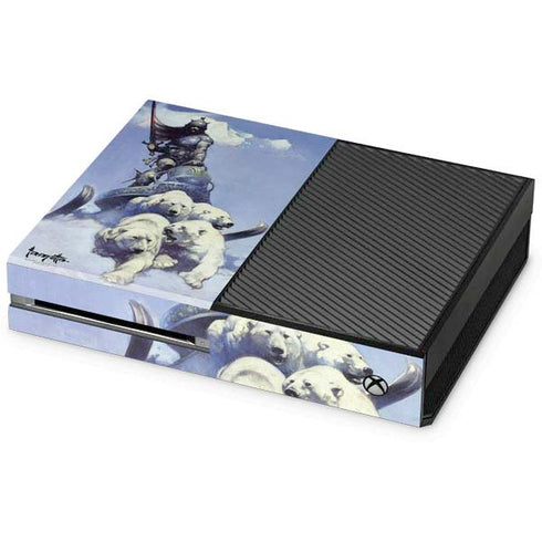 Frazetta Sliver Warrior Xbox One Console Skin