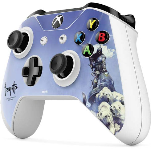 Frazetta Sliver Warrior Xbox One S Controller Skin
