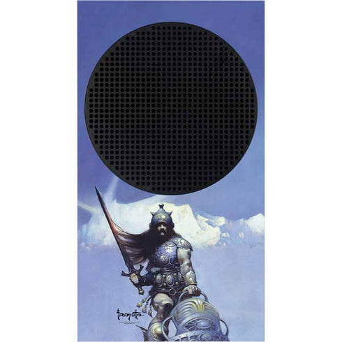 Frazetta Sliver Warrior Xbox Series S Console Skin