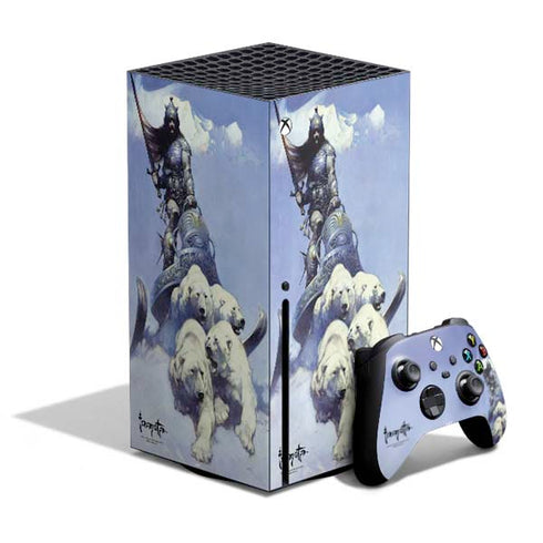 Frazetta Sliver Warrior Xbox Series X Bundle Skin