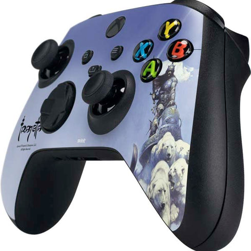 Frazetta Sliver Warrior Xbox Series X Controller Skin