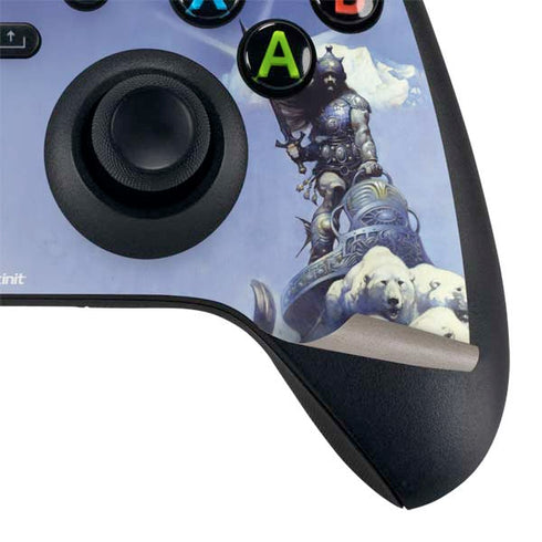 Frazetta Sliver Warrior Xbox Series X Controller Skin