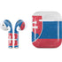 Slovakia Flag Distressed Apple AirPods Skin