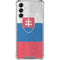 Slovakia Flag Distressed Galaxy A14 5G Clear Case