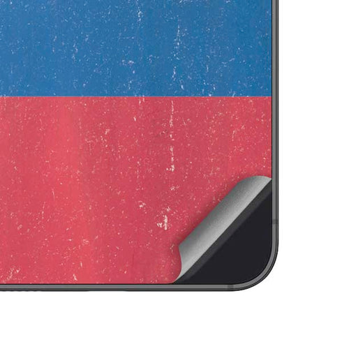 Slovakia Flag Distressed Galaxy A14 5G Skin