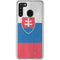 Slovakia Flag Distressed Galaxy A21 Clear Case