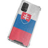 Slovakia Flag Distressed Galaxy A32 5G Clear Case