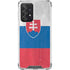 Slovakia Flag Distressed Galaxy A52 5G Clear Case