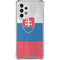 Slovakia Flag Distressed Galaxy A53 5G Clear Case
