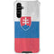 Slovakia Flag Distressed Galaxy A54 5G Clear Case
