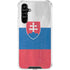 Slovakia Flag Distressed Galaxy A54 5G Clear Case